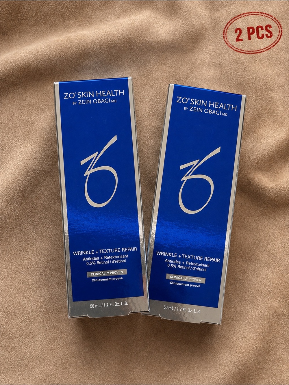 Zo Skin Health Wrinkle + Texture Repair Cream - Blue (2 Pack)